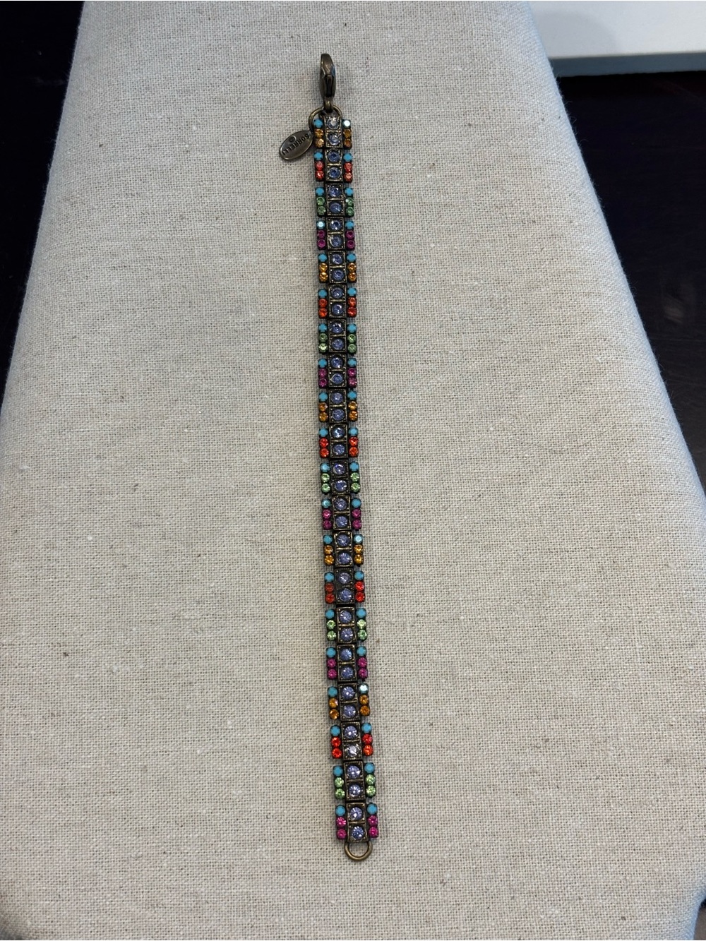Sorrelli Multicolor Crystal Beaded Bracelet